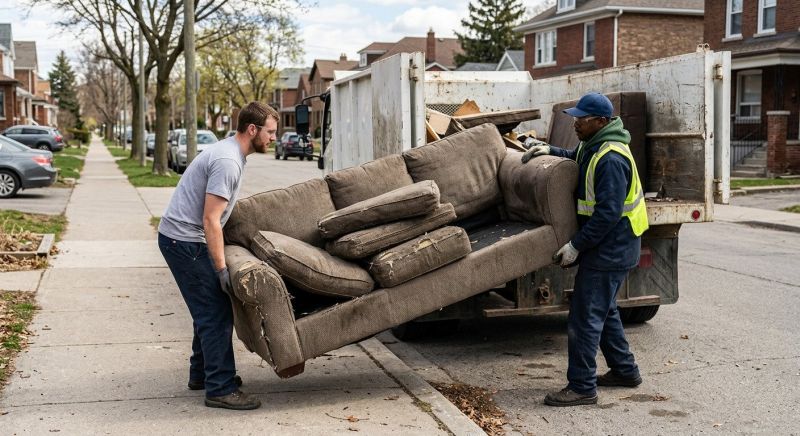 Sofa Bed Removal in Madison, WI